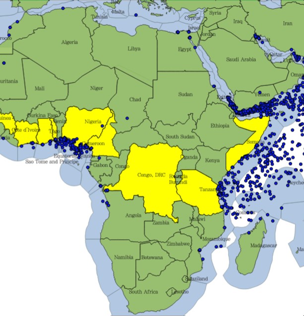 Figure 1: Piracy Incidents, 2005-2013 (IMB)